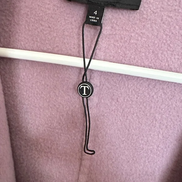 Talbots Lilac 80% Wool-Blend Coat - Size 4 - Picture 3 of 9